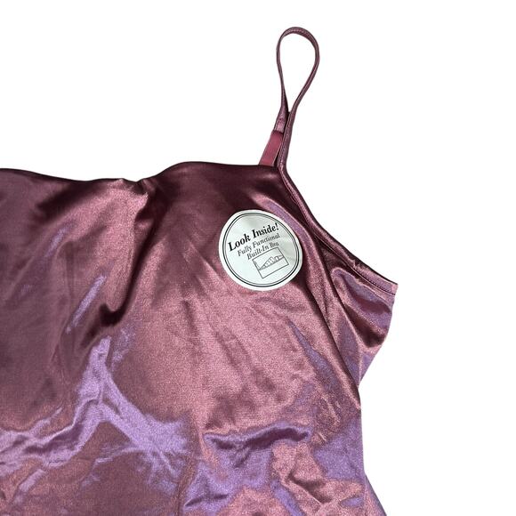 Susan Lucci Camisole Women's 42D Silky Pink Built In Bra New - Picture 2 of 6